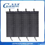 Multipurpose 32x16 Flexible LED Screen , Windproof Bendable LED Display