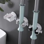 China Self Adhesive Mop and Broom Holder Gripper Organization Tool for Home Garden manufacturer