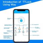 Tuya TTlock Waterproof Door Lock IP65 Advanced Intelligent Door Lock