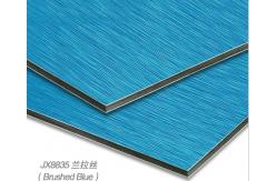 China Brushed ACM Aluminium Composite Panel 1250mm*3050mm Fireproofing supplier