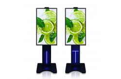 China 65 4K Window Display High Brightness LCD Screen Fans Cooling CMS Remote Controling supplier