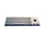 Panel Mounting 63 Cherry Keys Industrial Trackball Keyboard for sale