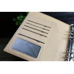 Easy Bring Ring Binder Organizer / Loose Leaf Leather Day Planner 80 Sheets