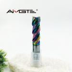 U Groove Aluminum End Mill h6 45 Degree Helix End Mills 12mm Ultra Long Life for sale