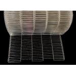 304 Stainless Steel Wire Mesh Flat Flex Conveyor Belt High Temperature Resistance for sale