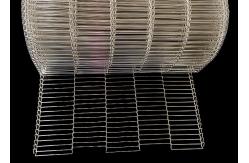 China 304 Stainless Steel Wire Mesh Flat Flex Conveyor Belt High Temperature Resistance supplier