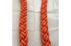 China High Tenacity 8 Strand Polyester Berth Mooring Ship Rope 48mm-120m Diameter supplier
