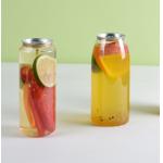 350ML 500ML Plastic Drinking Jar Pet Cans For Soft Drinking for sale