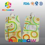 Customized Printed Stand up reusable spout pouch for liquid pakaging