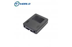 China Injection Molding Plastic Parts Precision PC Accessories，Black Panel supplier