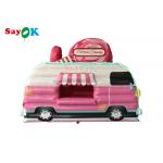Pop Corn Shape Drink Bar Booth Inflatable Air Tent Food Truck Cotton Candy Theme Kiosk for sale