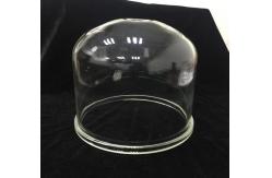 China Clear Transparent Borosilicate Glass Dome With Softening Temperature Of 820°C Perfect supplier