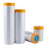 Pre Taped Masking PPF Paint Protection Film Paper For Car Painting for sale