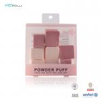 Reusable Makeup Sponge Kit Streak Free Quick Drying for Liquid Cream Foundation