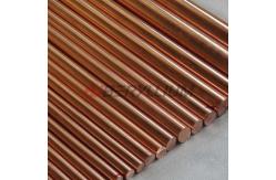 China UNS C15000 Zirconium Copper Rods For Resistance Welding Electrodes / Switches supplier