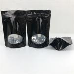 Custom thickness Wholesale Recyclable Stand Up Zip Lock Heat Seal Plastic Pouches For Food Packaging With Window for sale