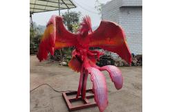 China Chinese Ancient Animatronic Creatures With Motion Sound Customization - Zhongming Niao supplier