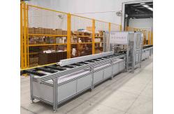 China Automatic Busbar Packing Machine Sandwich Busway Wrapping Line 100mm 650mm supplier