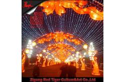 China Theme Park Chinese Festival Lantern Sunproof Zigong Lantern supplier