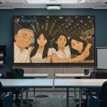 55 65 75 86 98 Inch 4K LCD Interactive Whiteboard Touch Panel Smart Screen Classroom Electronic Board Digital Smart Board for Teaching for sale