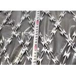 Hot Dip Galvanized Welded Razor Wire Mesh 7.5x15cm Wire Diameter 2.5mm for sale