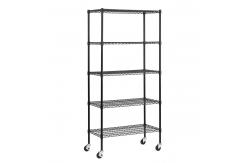 China 6 Tier Adjustable Commercial Wire Shelving Units For Convenience Stores supplier