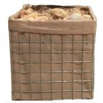 2x1x1m Pvc Coated Gabion Box Stone Heavy Galvanized Welded for sale