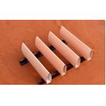 Extruded Bullet Linear Baffle Ceiling 3m Long For Exhibition Center