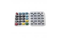 China Customized P+R Silicone Conductive Keypads For Diverse Applications supplier