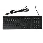 106 Keys Waterproof Medical Keyboard With ON OFF Backlit for sale