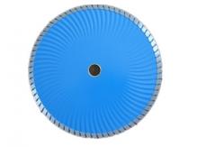 China Turbo Wave Diamond Saw Blade for Granite and Concrete cutting supplier
