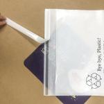 Custom Translucent Eco Friendly Logo Printed Paper Bags