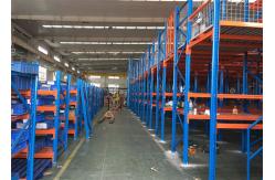 China Steel Platform Mezzanine Racking System Powder Coated / Galvanized Finish 3D design supplier