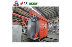 China PLC Controlled Rotomolding Equipment With Adjustable Rotating Speed supplier