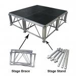 Outdoor Concert Stage Assemble Stage 4feet*8feet Portable Stage Platform for sale