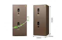 China Biometric Fingerprint Lock Jewelry Safe Box Watch Winder Double Compartment H1680mm supplier