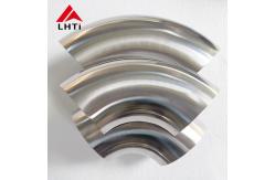 China Seamless Gr2 Titanium Elbow / Bends With 1.2mm For Exhaust Parts supplier