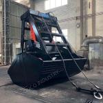 12 Cubic Meter Wireless Remote Control Grab Vessel For Ship Deck Crane for sale