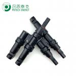 IP67 Rated Copper Solar Branch Connector 1000VDC Tin Plated Contacts 30A Current for sale