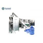 High Efficiency 5 Gallon Buckets Water Washing Filling Machine For Spring Mineral Water for sale