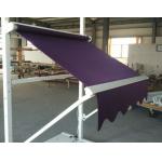 Drop Arm Remote Retractable Window Awnings  Polyester Acrylic Fabric