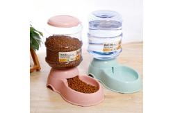 China Large Capacity 3.8L Pet Feeder Bowls Automatic Water Feeding Dog Basin supplier