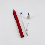 Aluminum Barrel Soft Coating Soft Touch Press Ballpoint Pen School Stationary