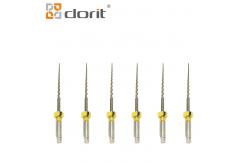 China Gold Heat Endo Rotary Files Nickel Titanium Similar To Protaper Endodontic Files supplier