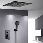 Thermostatic All Copper Black Embedded Concealed Basin Tap for sale
