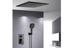 China Thermostatic All Copper Black Embedded Concealed Basin Tap supplier