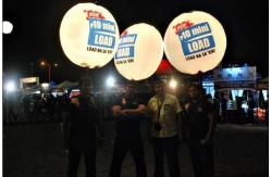 China Nightlight Backpack Balloon Inflatable For Event Show supplier