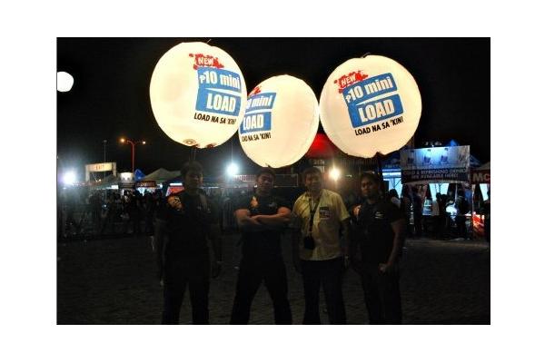 Nightlight Backpack Balloon Inflatable For Event Show
