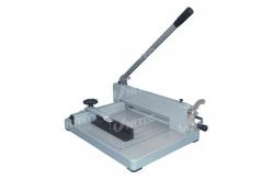China 50mm Paper Cutting Machinery , Manual Spindle Clamp Paper Cutter Machines YG-858 A4 supplier
