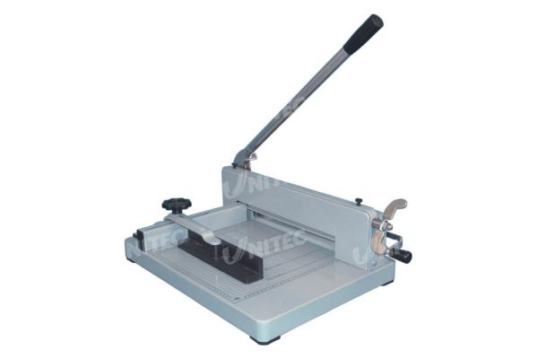 50mm Paper Cutting Machinery , Manual Spindle Clamp Paper Cutter Machines YG-858 A4